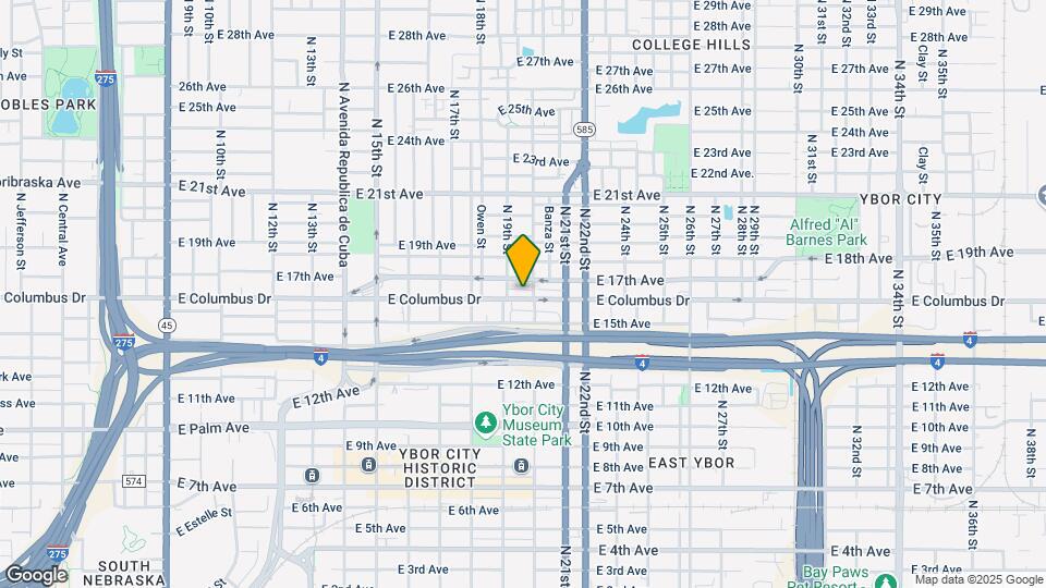 1912 E Columbus Dr Map and Location Details