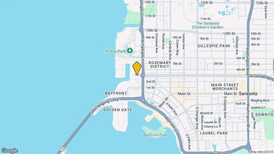 Bayso Sarasota Mapa y Detalles de la Ubicación