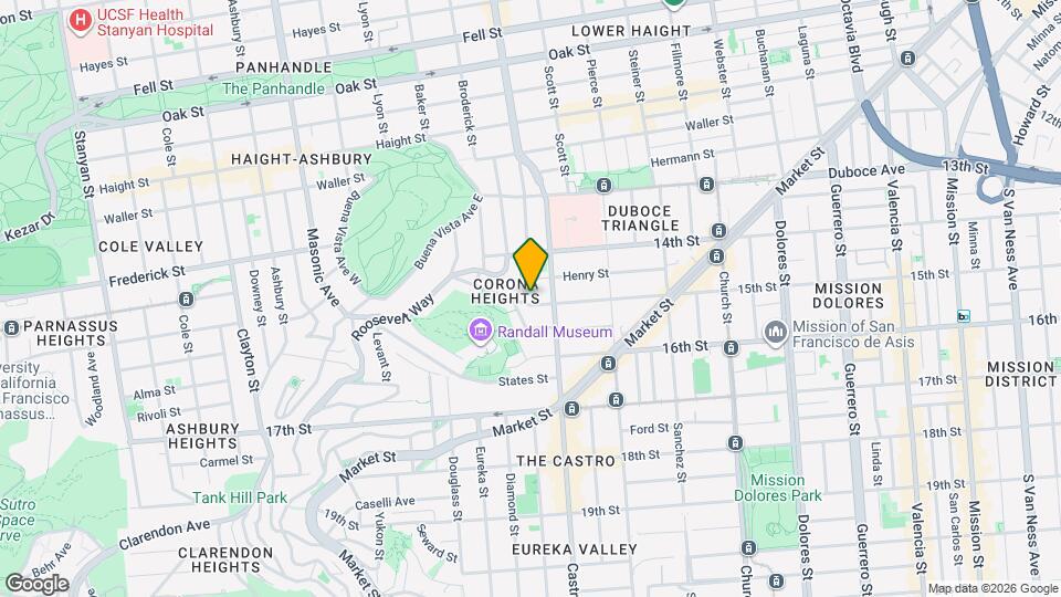 2354 15th St Map and Location Details