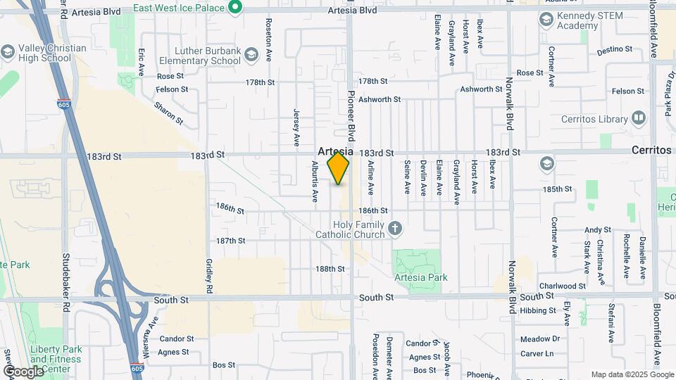 18422 Corby Ave Mapa y Detalles de la Ubicación