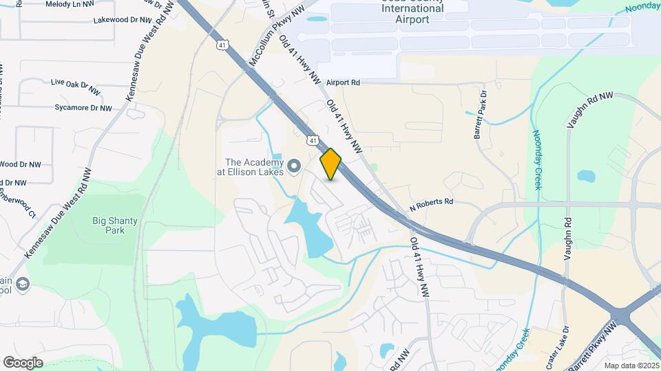 1933 Lake Heights Cir NW Map and Location Details