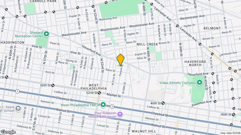 5030 Summer St Mapa y Detalles de la Ubicación