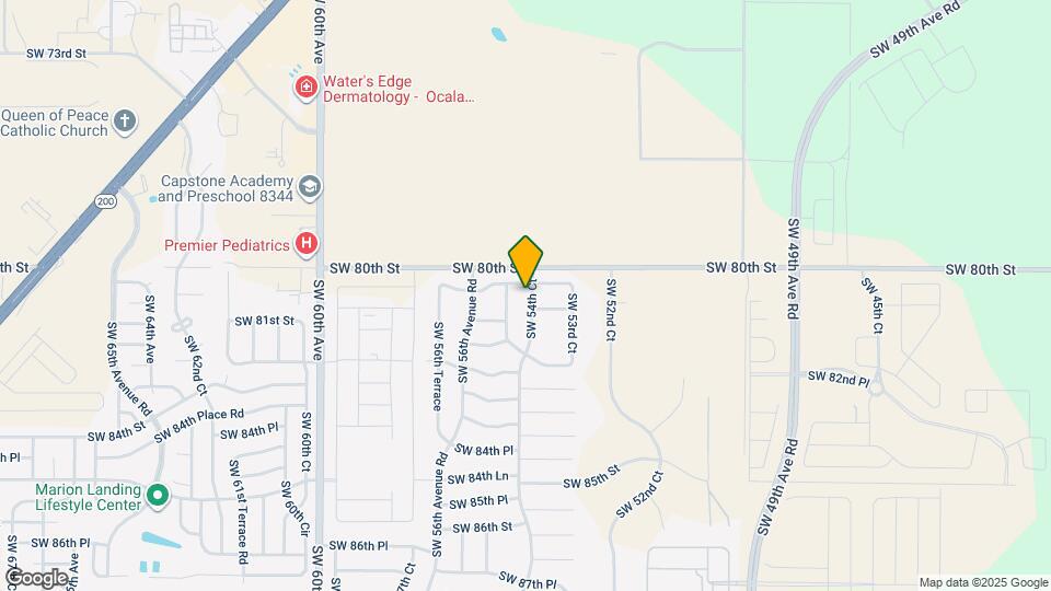 8072 SW 54th Ct Map and Location Details