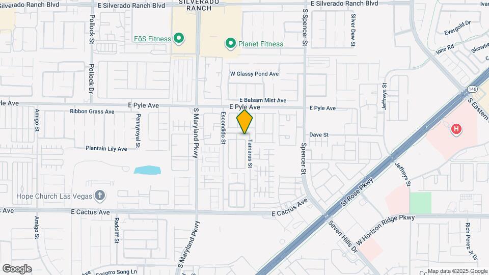 1454 Louisiana Lakes Ave Map and Location Details