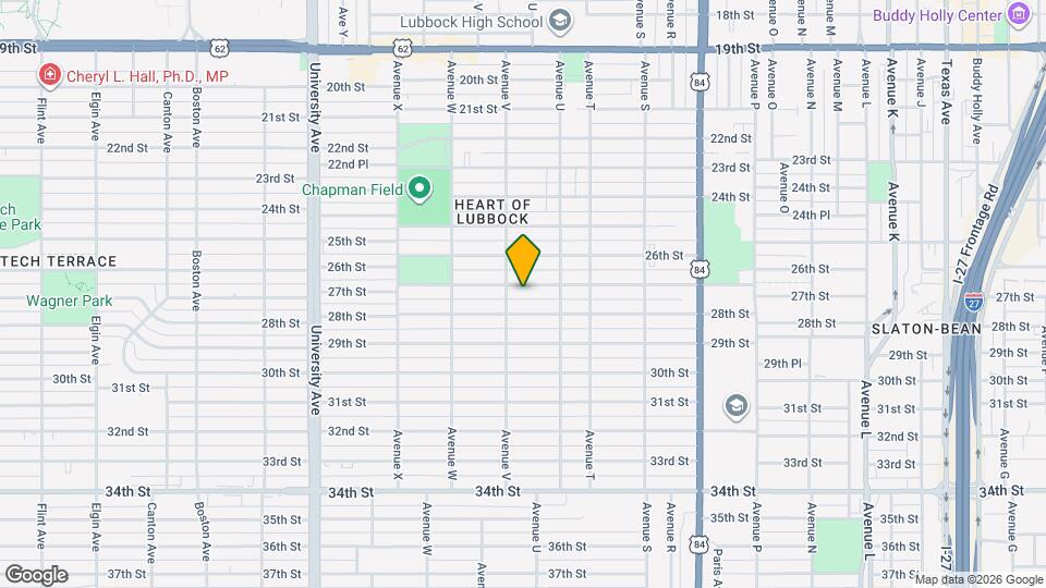 2117 27th St Map and Location Details