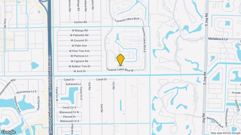 4735 Lucerne Lakes Blvd W Map and Location Details