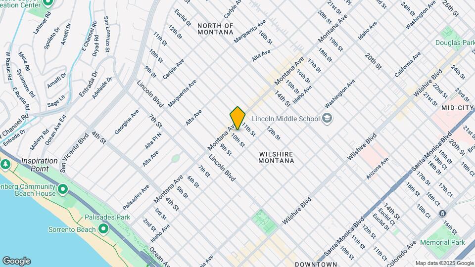 817 10th St, Unit 102 Map and Location Details