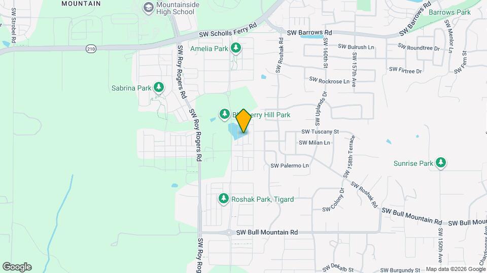 13728 SW 166th Ave Map and Location Details