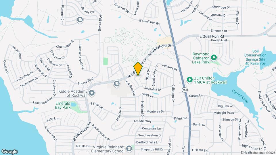553 Presidio Dr Map and Location Details