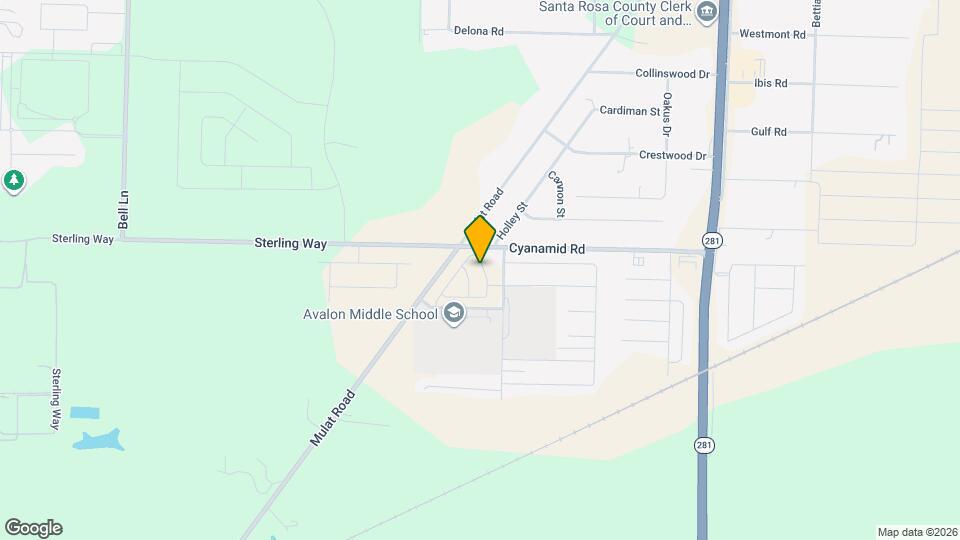 4006 Pendragon Cir Map and Location Details