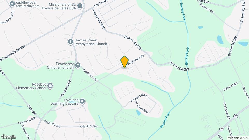 1533 Virgil Pond Ln Map and Location Details