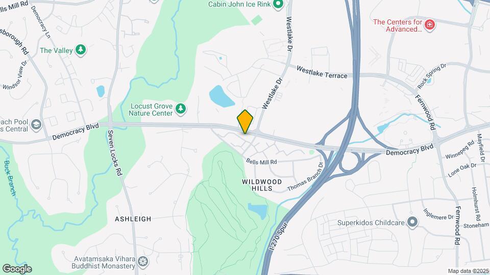 7407 Crestberry Ln Map and Location Details