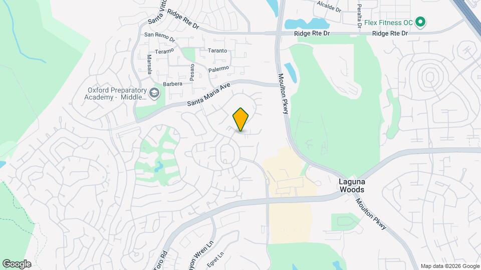 3107 Via Serena S Map and Location Details