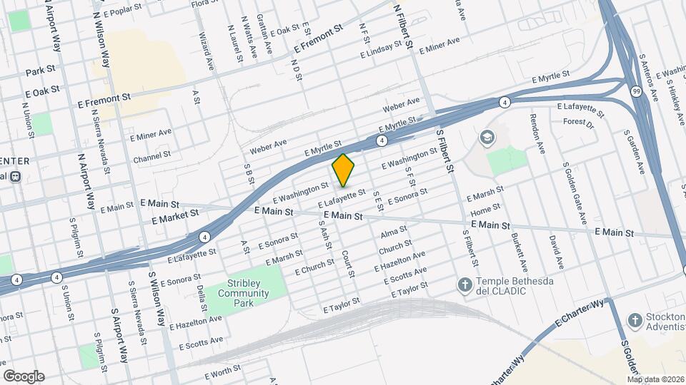 2211 E Lafayette St Map and Location Details