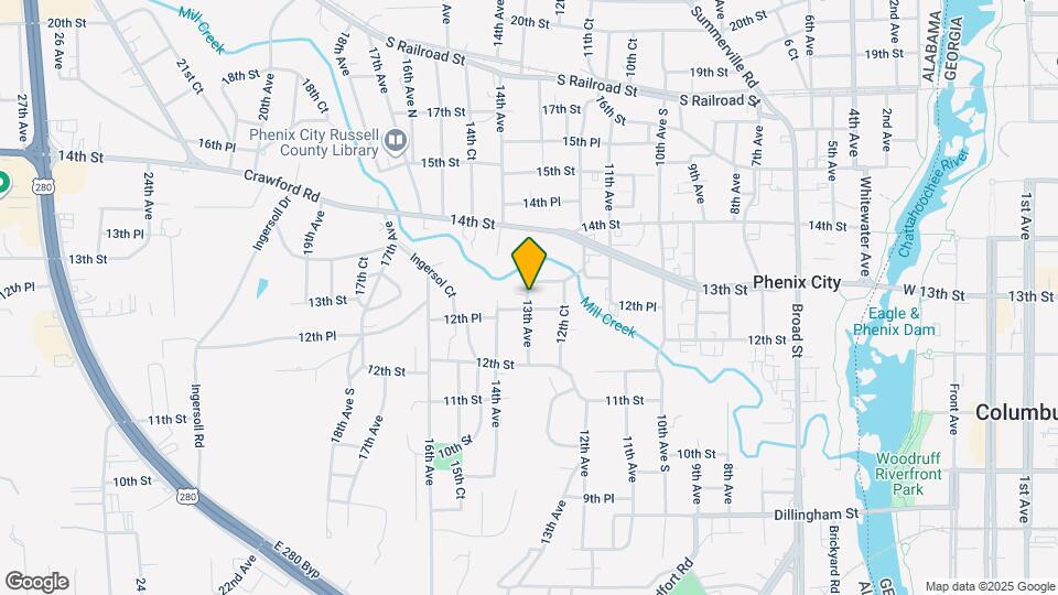 1230 13th Ave Map and Location Details