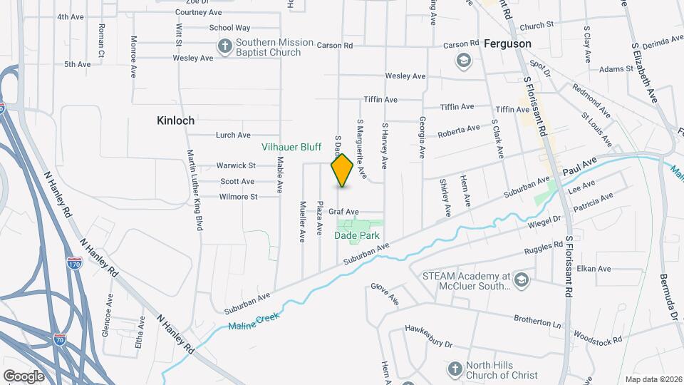 342 S Dade Ave Mapa y Detalles de la Ubicación