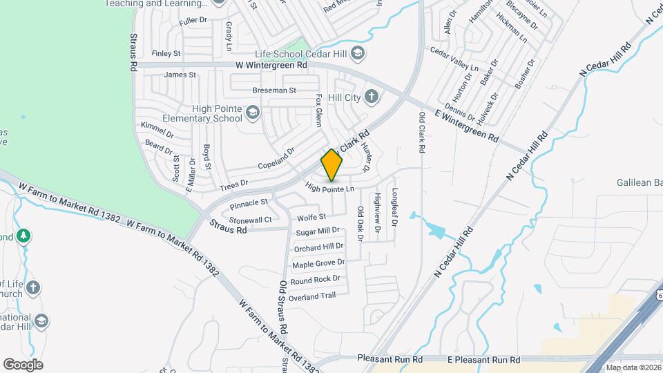 216 High Pointe Ln Mapa y Detalles de la Ubicación