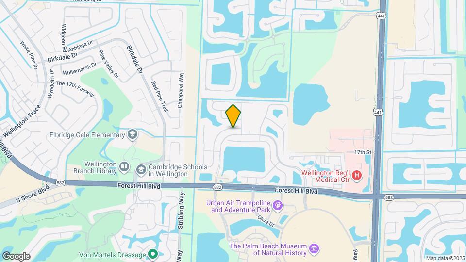 1651 Oak Berry Cir Map and Location Details