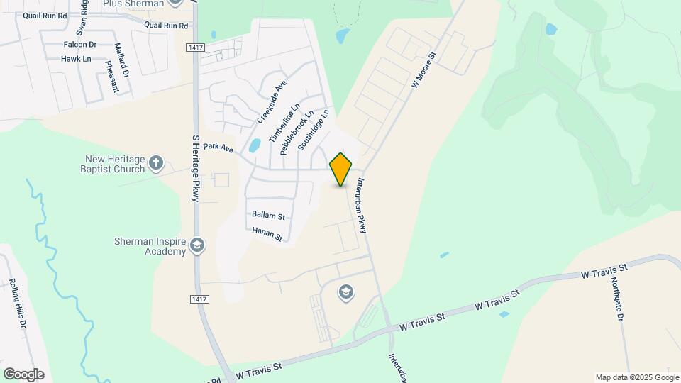 2110 Ridgecrest Ln Map and Location Details