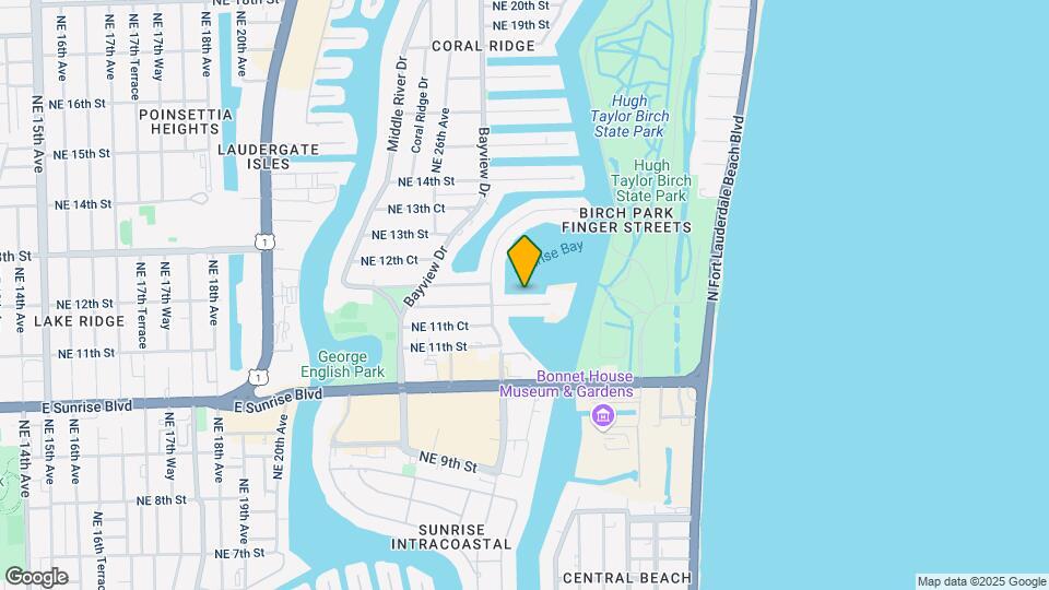 2727 Yacht Club Blvd Mapa y Detalles de la Ubicación
