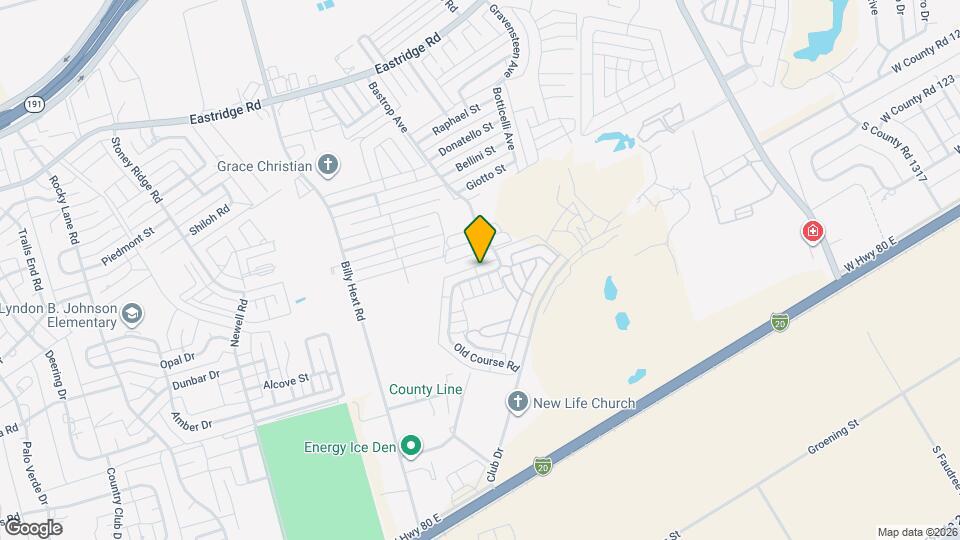 1301 Old Course Rd Map and Location Details