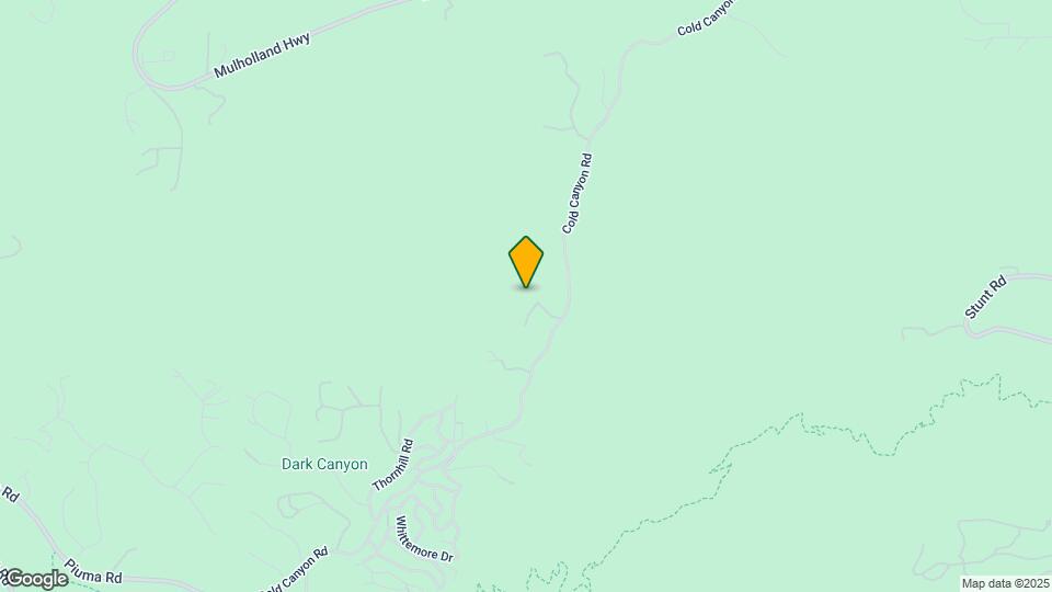 1101 Cold Canyon Rd Map and Location Details