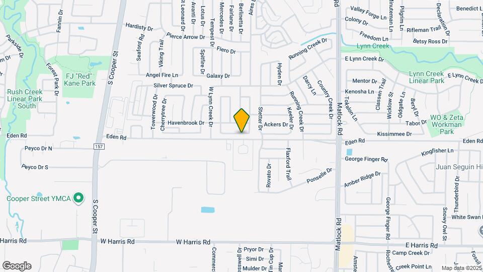 900 Shoal Creek Dr Map and Location Details