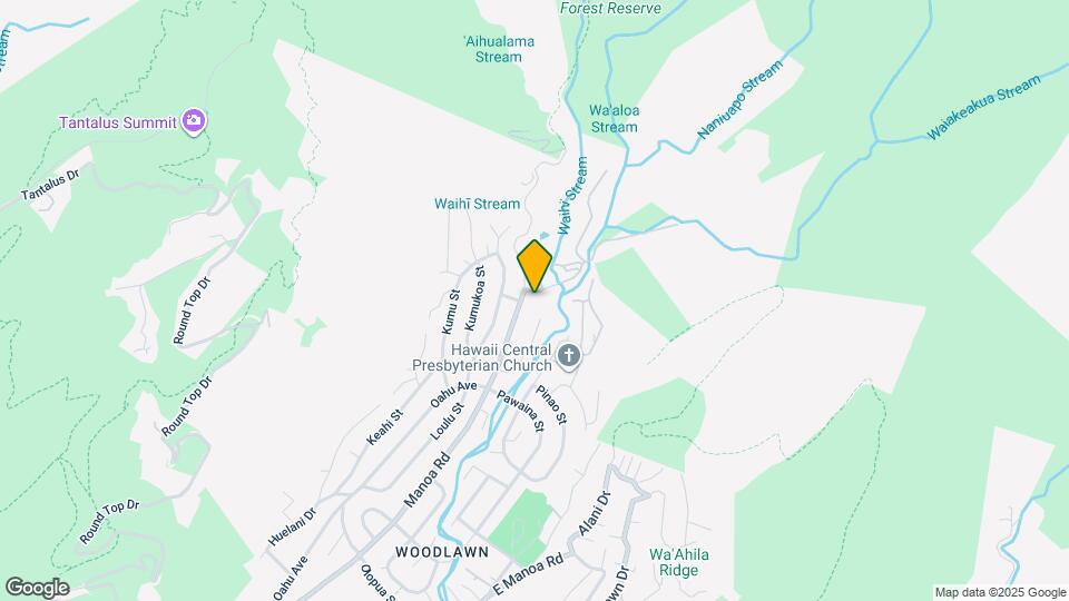 3509 Waakaua St Map and Location Details