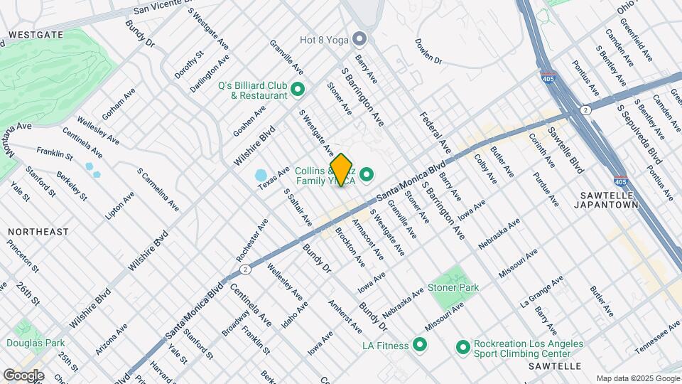 1440 Armacost Ave Map and Location Details