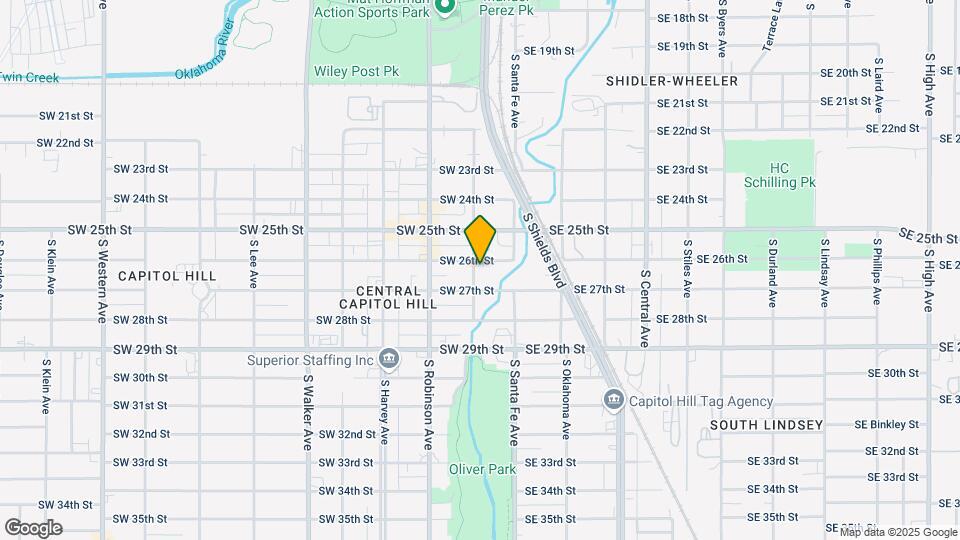 2700 S Broadway Ave Map and Location Details
