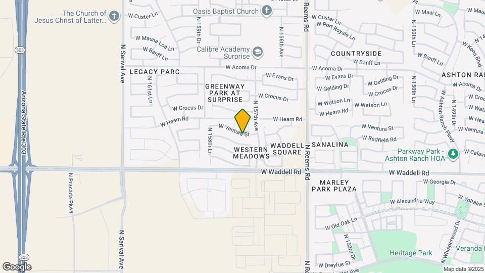 15749 W Ventura St Map and Location Details