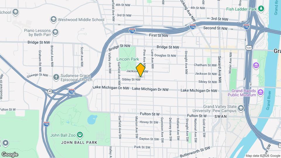 1047 Sibley St NW Map and Location Details