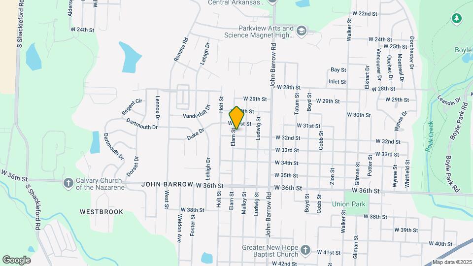 9020 W 32nd St Map and Location Details