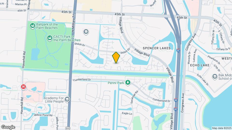 1613 16th Way Map and Location Details