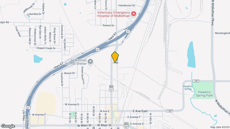 923 N 9th St Map and Location Details