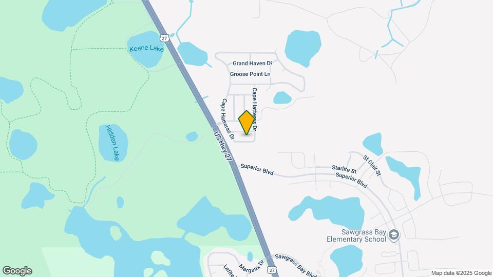 5424 Cape Hatteras Dr Map and Location Details