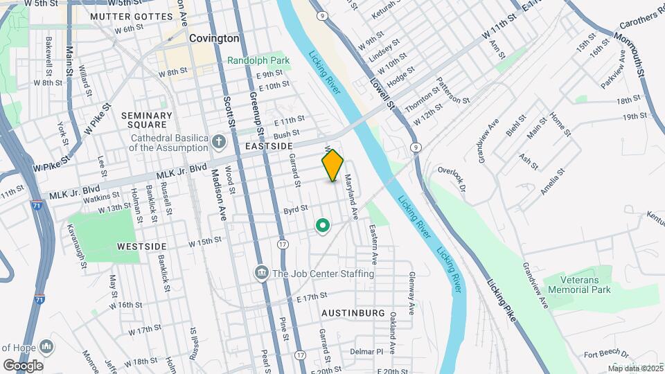 1329 Wheeler St Map and Location Details