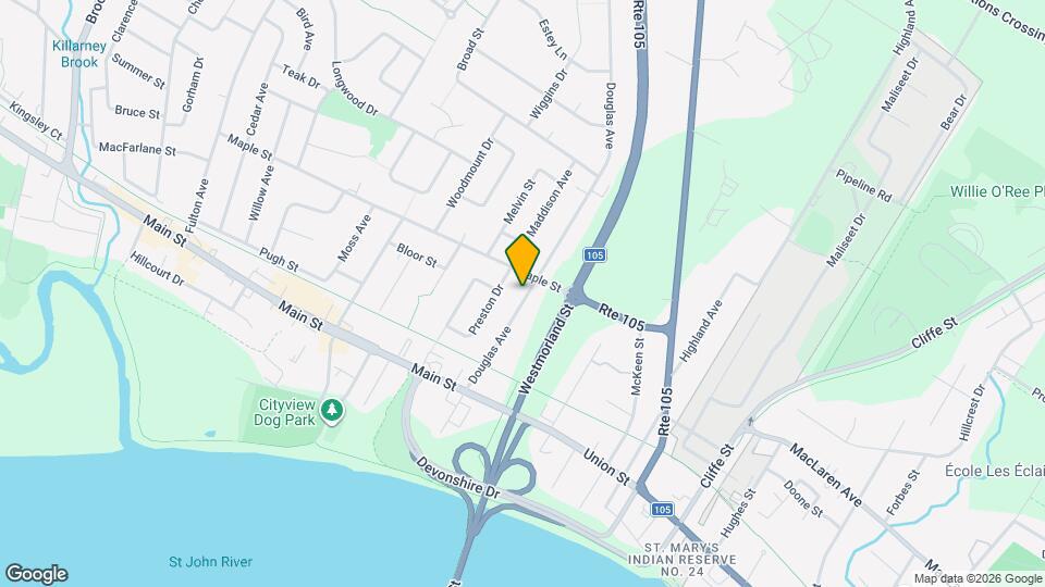 2 Bedroom Apartment for Rent Map and Location Details