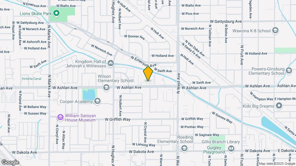 4223 N Bengston Ave Map and Location Details