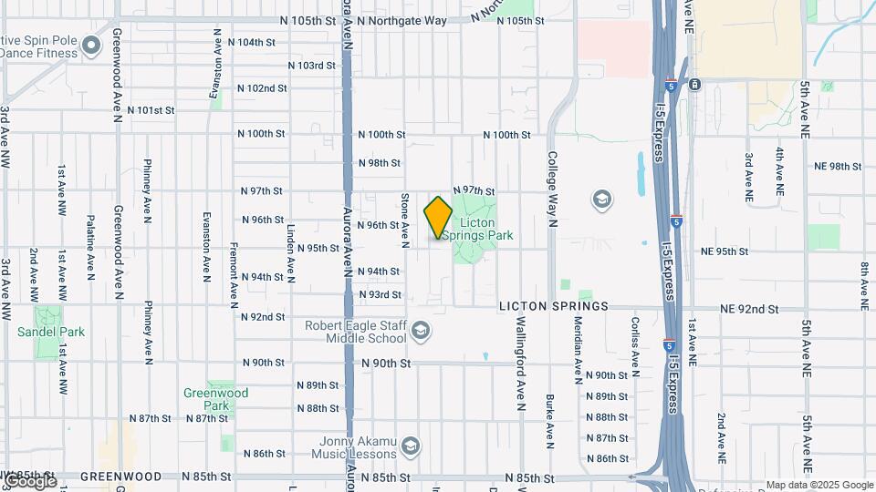 1408 N 95th St Map and Location Details