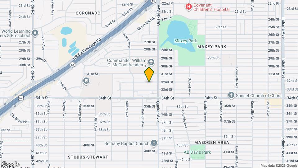 4411 32nd St Mapa y Detalles de la Ubicación