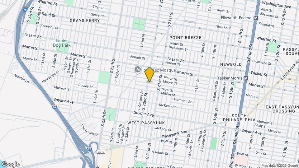 1819 S 22nd St Map and Location Details