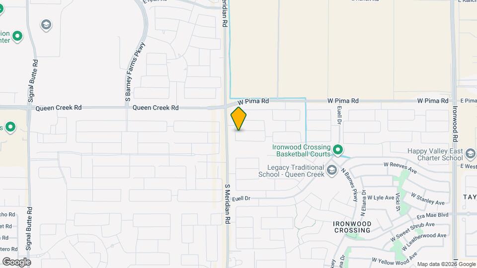 1501 W Buckeye Tree Ave Map and Location Details