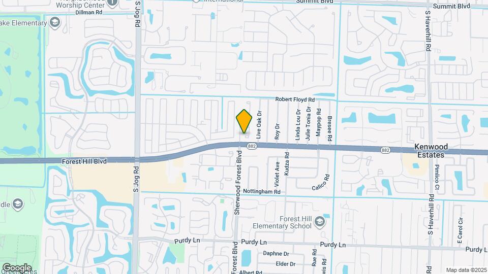 5987 Forest Hill Blvd Mapa y Detalles de la Ubicación