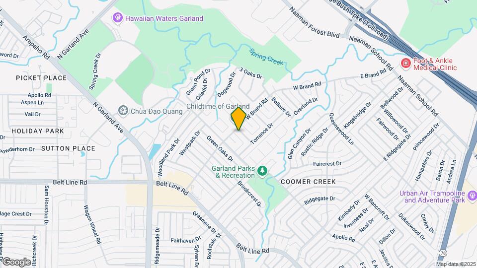 3406 Graybar Dr Map and Location Details