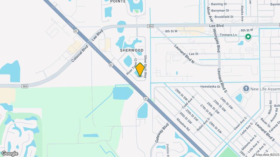 8293 Silver Birch Way Map and Location Details