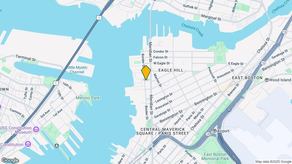 345 Border St Map and Location Details