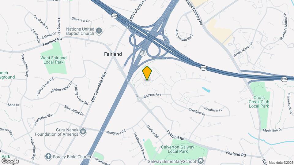 13252 Copland Ct Map and Location Details