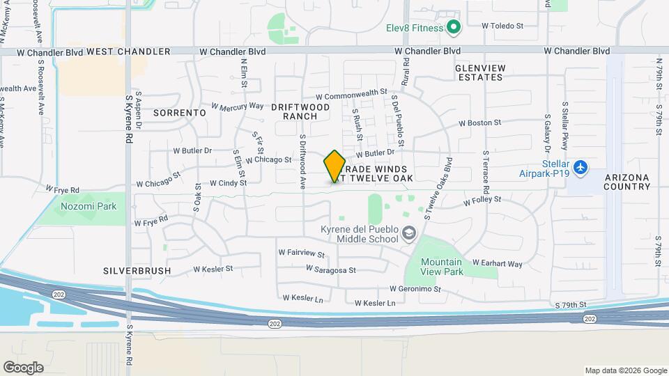 291 S Forest Dr Map and Location Details