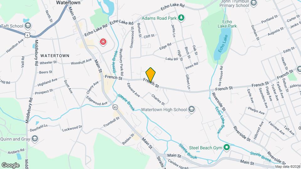 190 French St, Unit E Mapa y Detalles de la Ubicación